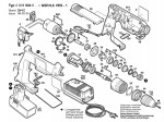 Bosch 0 601 934 627 Gsr 9,6 Ves-1 Dummy 9.6 V / Eu Spare Parts